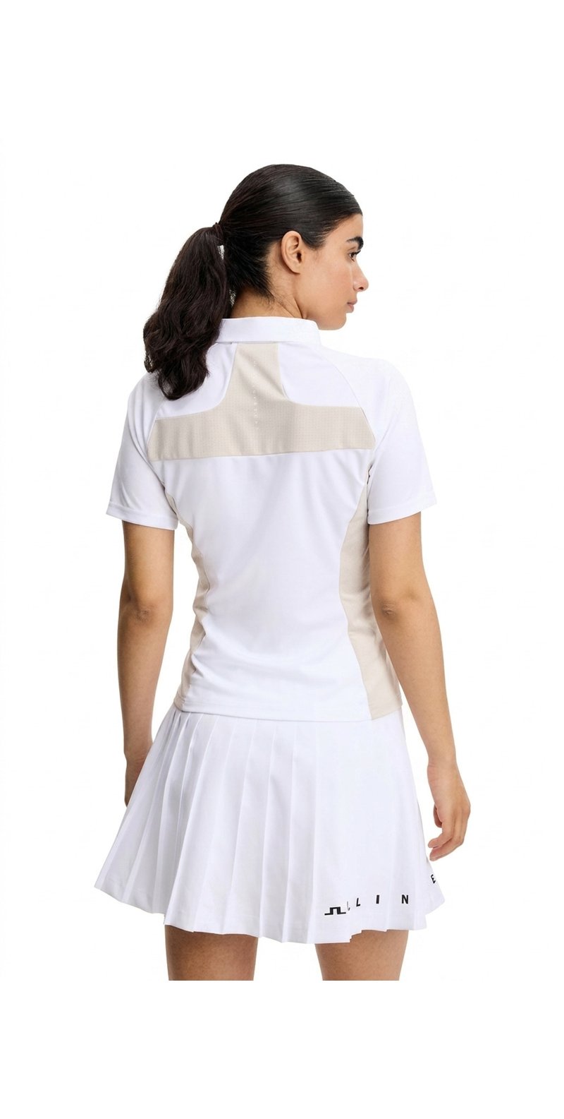 J.Lindeberg Isador women's polo, white