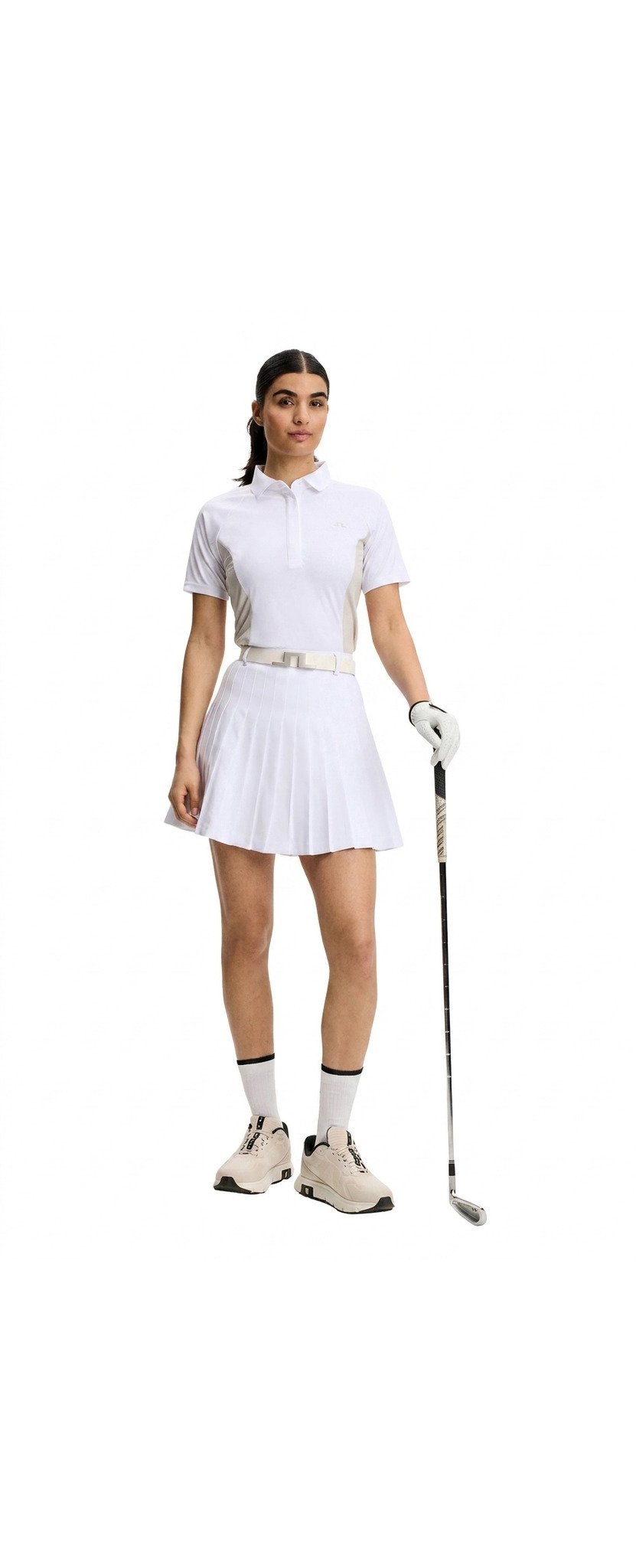 J.Lindeberg Isador women's polo, white