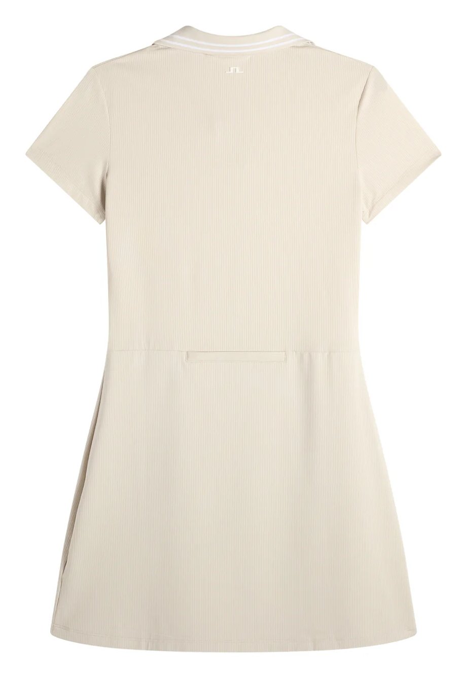 J.Lindeberg Noomi ladies dress, moonbeam