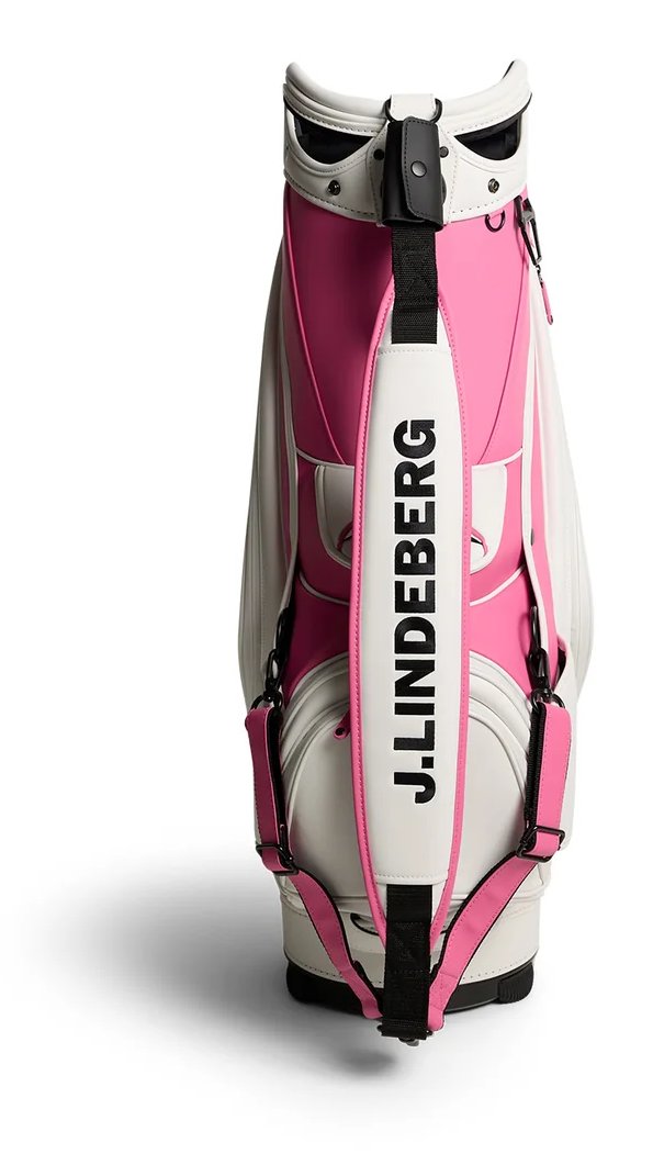 J.Lindeberg 30Y Staff Bag, white