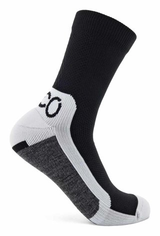 Ecco Tech Sporty Mid-Cut socks, black/white