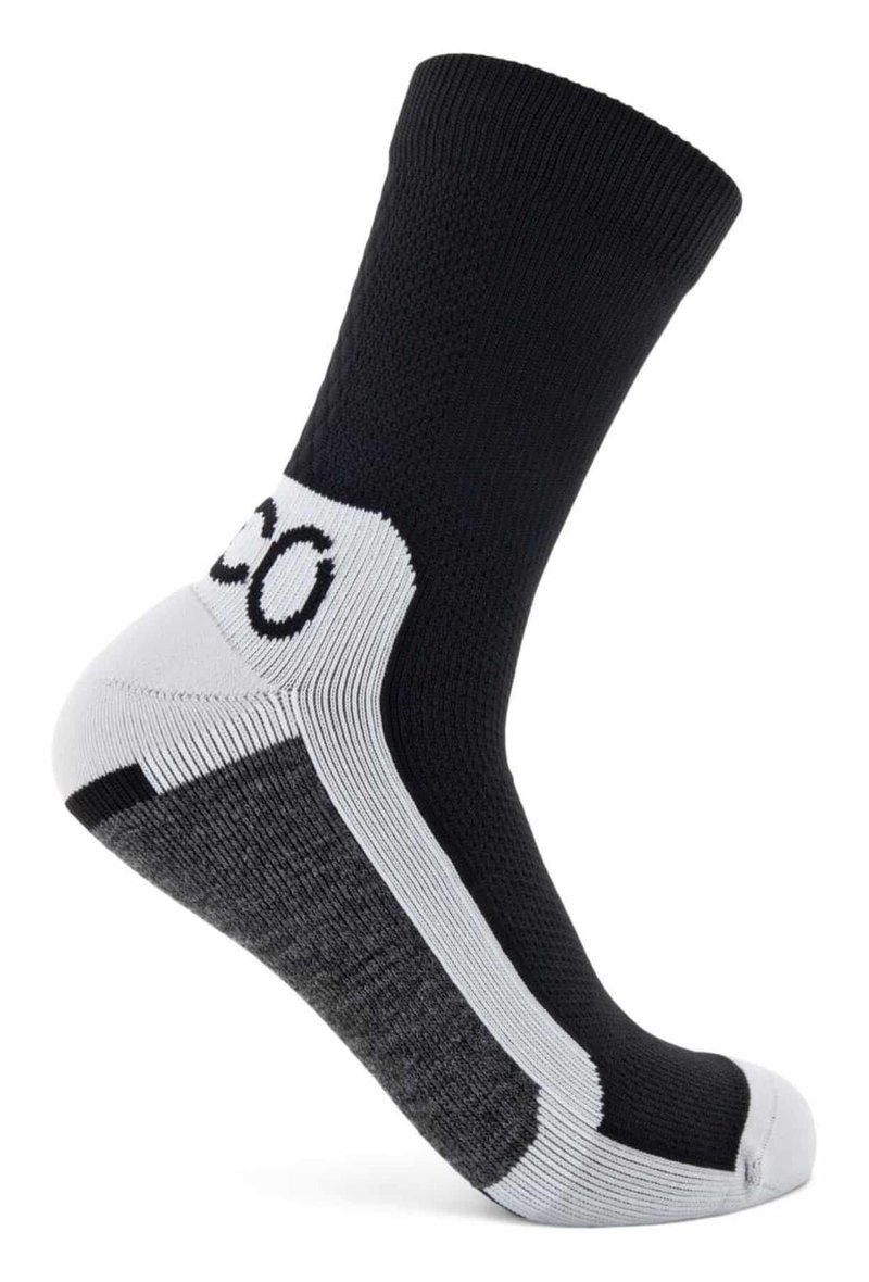 Ecco Tech Sporty Mid-Cut socks, black/white