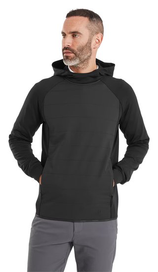 FootJoy ThermoSeries Hybrid men's hoodie, black