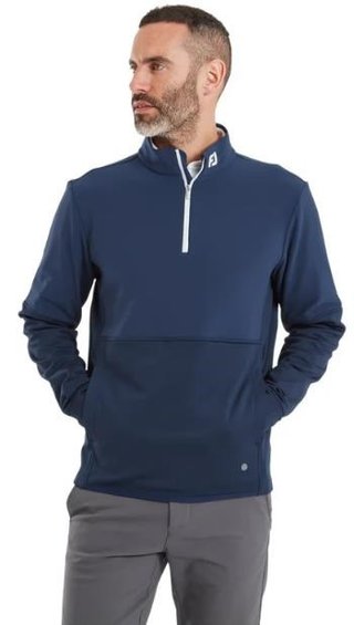 FootJoy ThermoSeries Hybrid Midlayer men's sweatshirt, navy