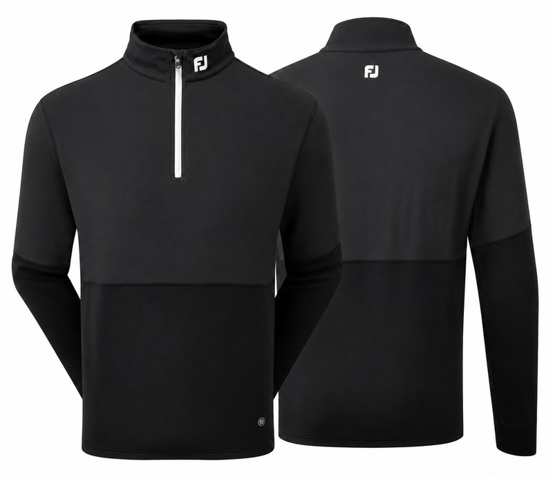 FootJoy ThermoSeries Hybrid Midlayer men's sweatshirt, black
