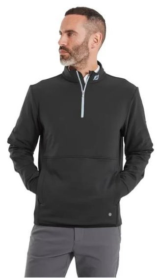 FootJoy ThermoSeries Hybrid Midlayer men's sweatshirt, black