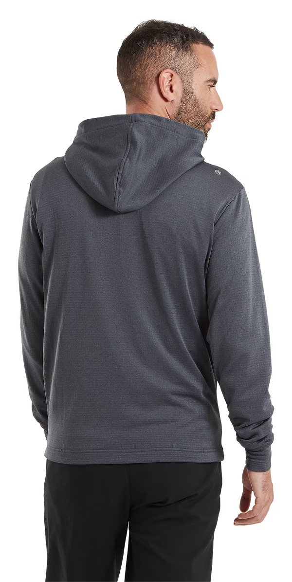 FootJoy ThermoSeries Crossover men's hoodie, charcoal
