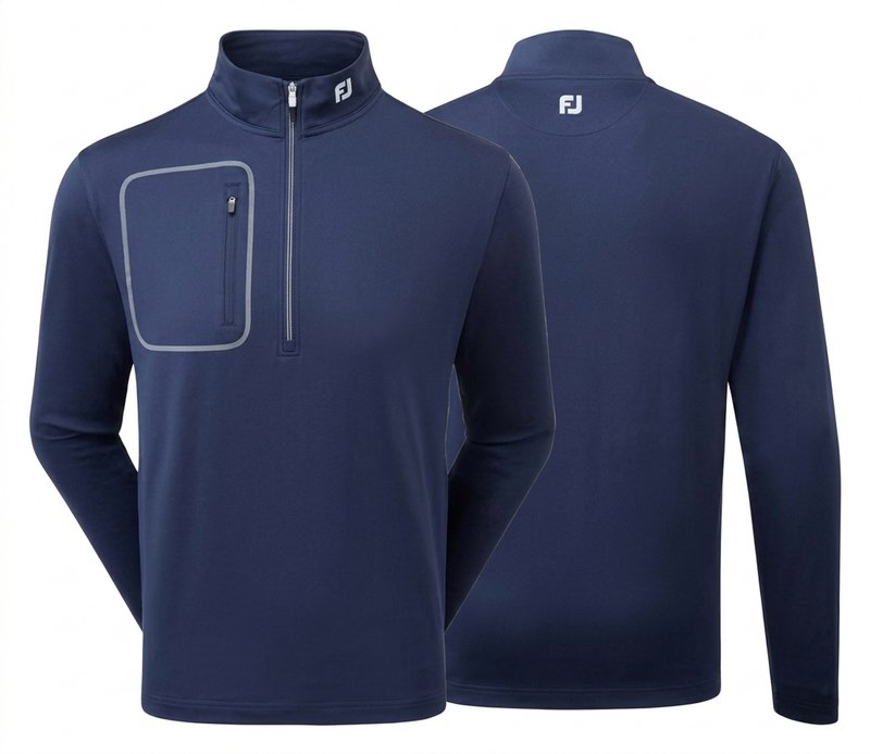 FootJoy TS Texture men's midlayer, navy