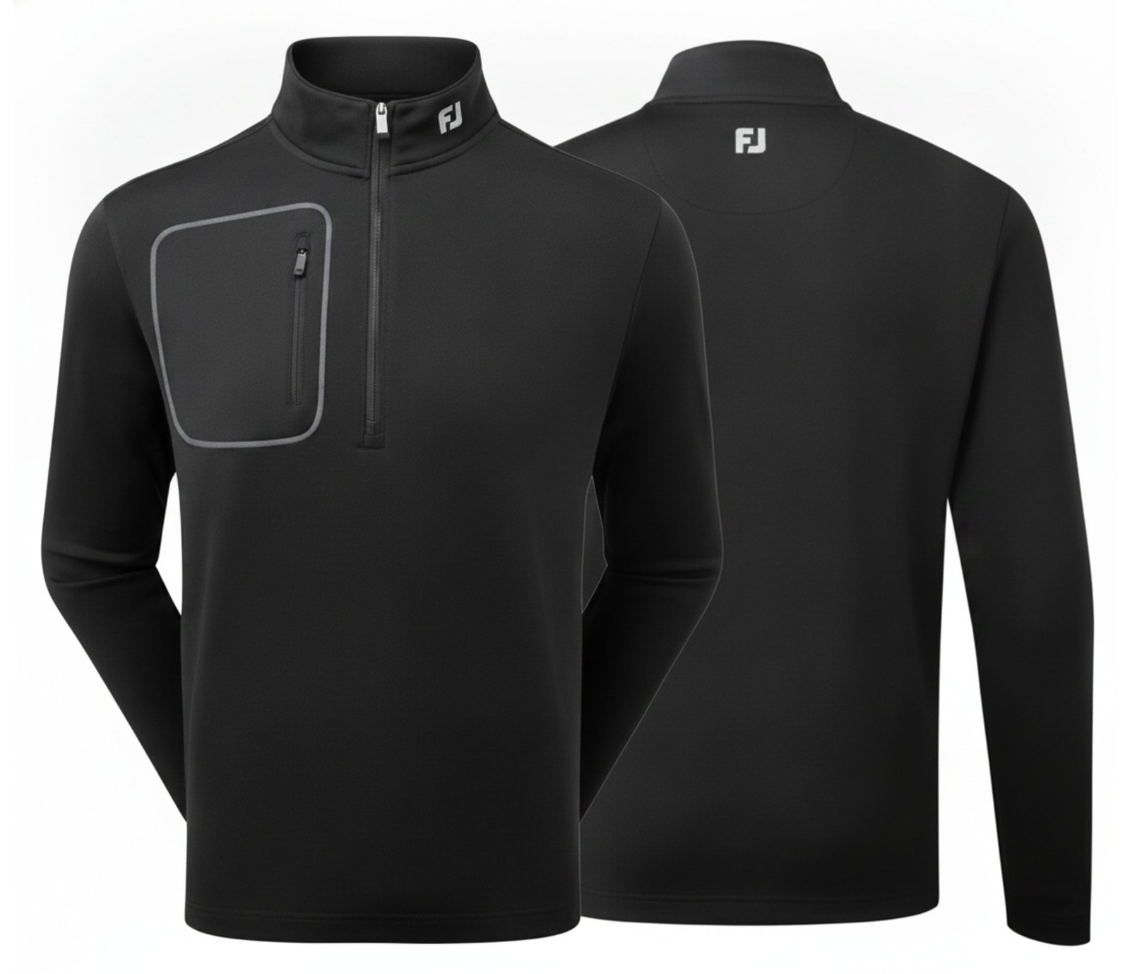FootJoy ThermoSeries Texture Midlayer men's sweatshirt, black