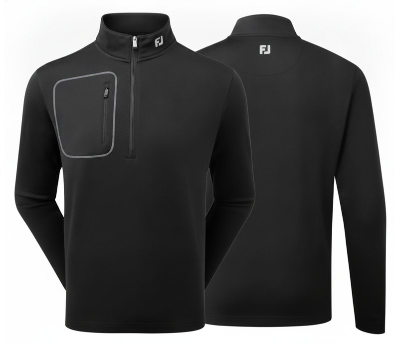 FootJoy ThermoSeries Texture Midlayer men's sweatshirt, black