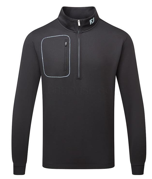 FootJoy ThermoSeries Texture Midlayer men's sweatshirt, black