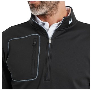 FootJoy ThermoSeries Texture Midlayer men's sweatshirt, black