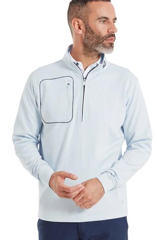 FootJoy ThermoSeries Texture Midlayer men's sweatshirt, mist