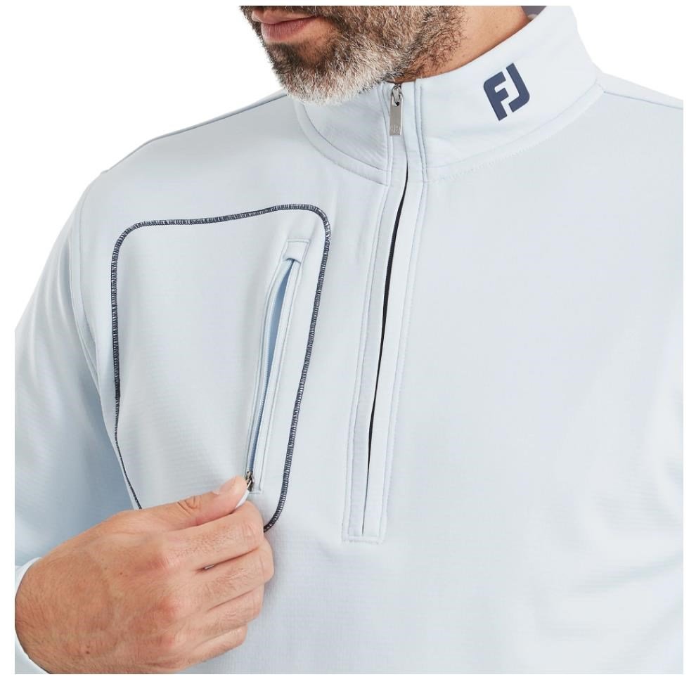 FootJoy ThermoSeries Texture Midlayer men's sweatshirt, mist