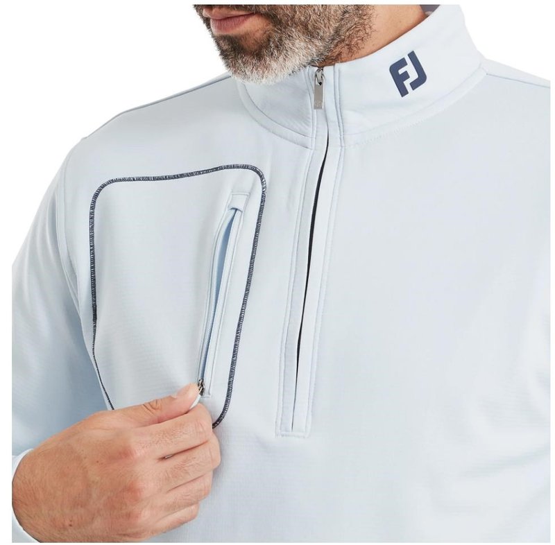 FootJoy ThermoSeries Texture Midlayer men's sweatshirt, mist