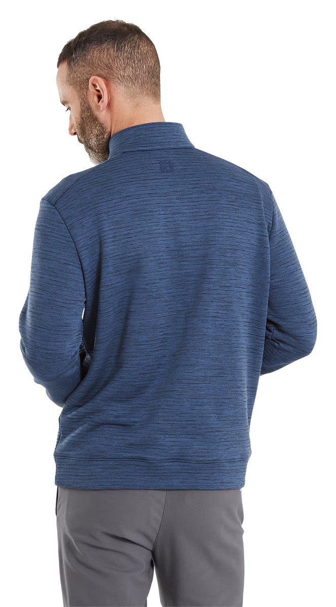 FootJoy ThermoSeries Space Dye Midlayer men's sweatshirt, navy