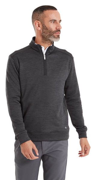 FootJoy ThermoSeries Space Dye Midlayer men's sweatshirt, black