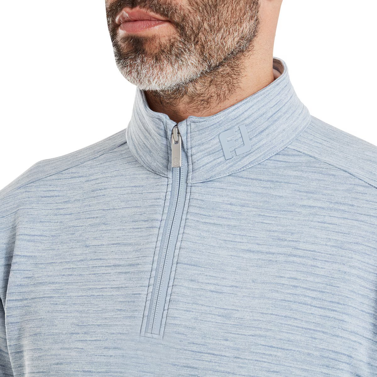 FootJoy ThermoSeries Space Dye Midlayer men's sweatshirt, grey
