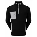FootJoy Polar Fleece Chill-Out men's sweatshirt, black/grey