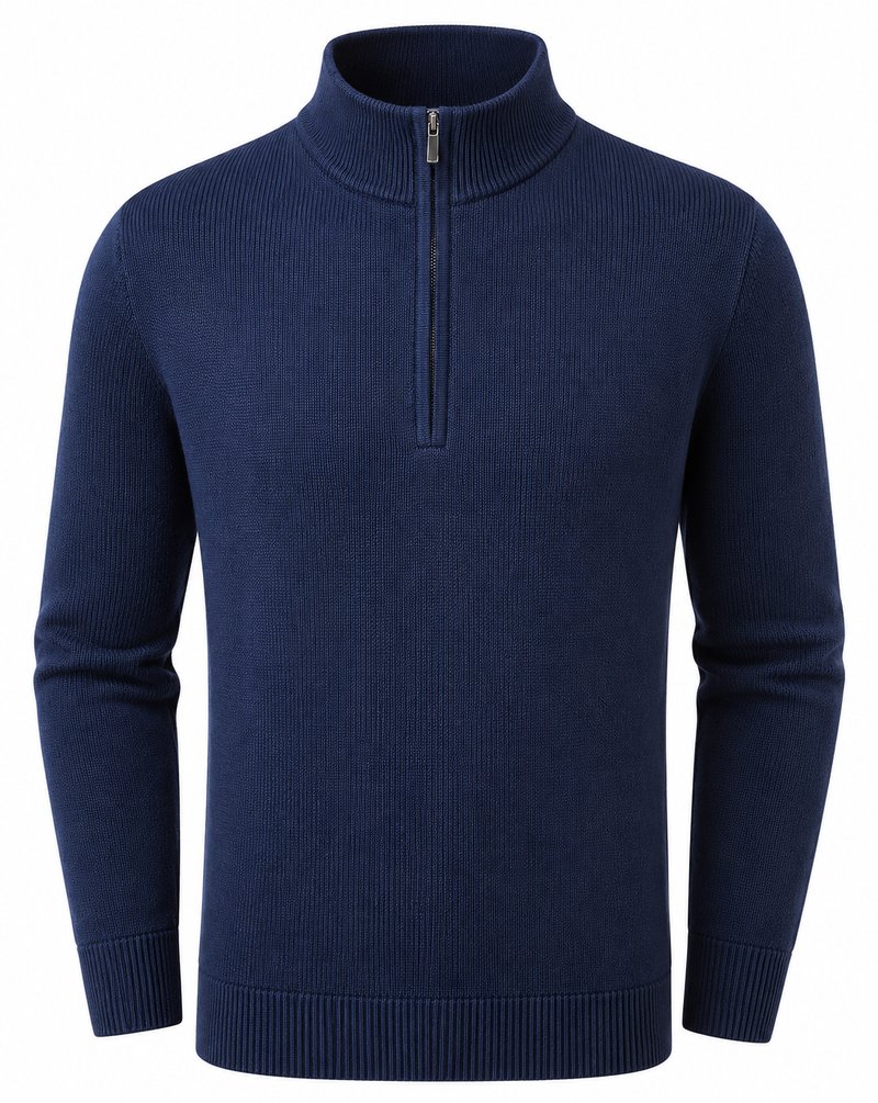 FootJoy drirelease Half-Zip Lined men's sweater, navy