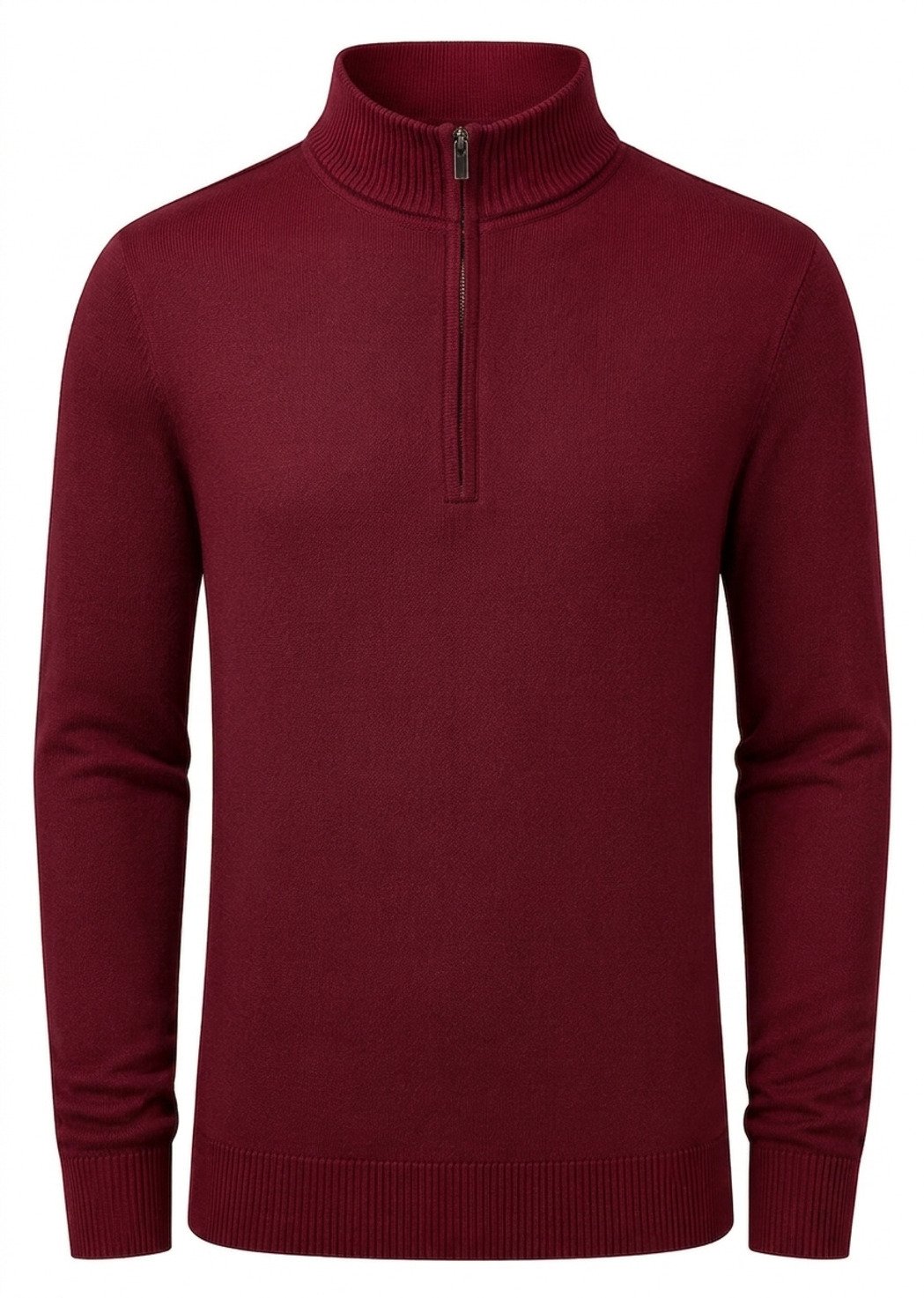 FootJoy drirelease Half-Zip Lined men's sweater, red