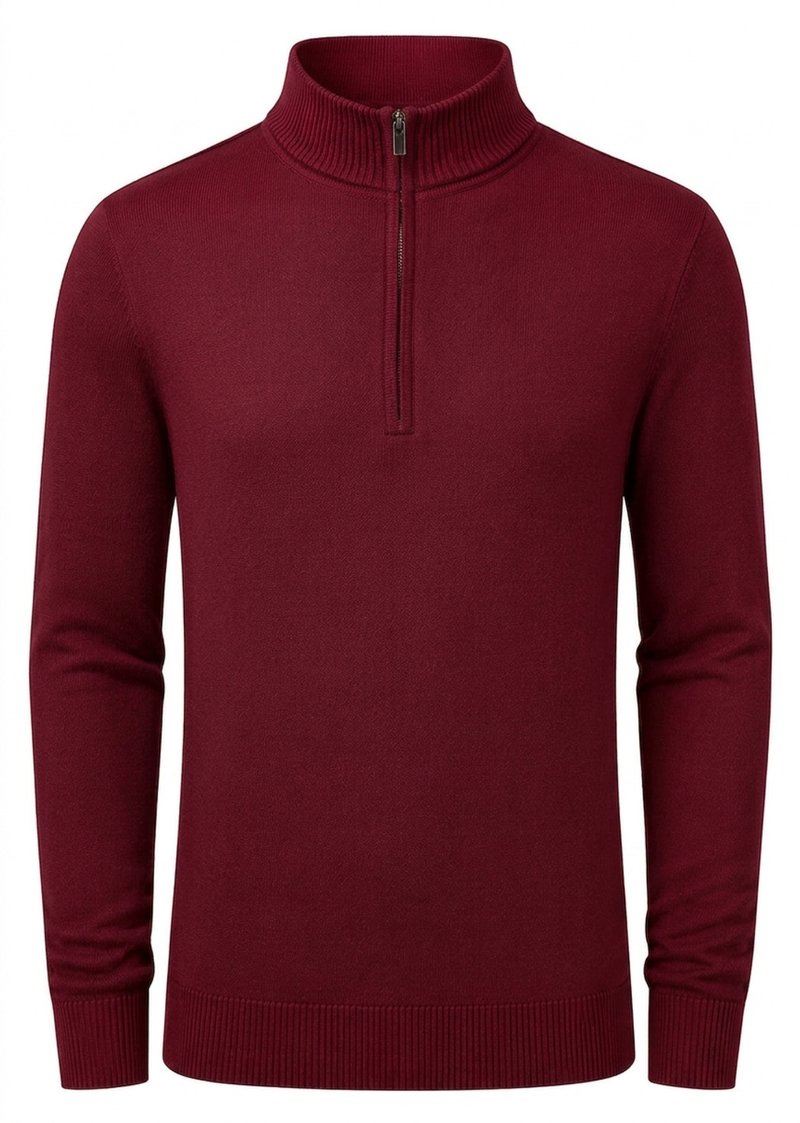 FootJoy drirelease Half-Zip Lined men's sweater, red