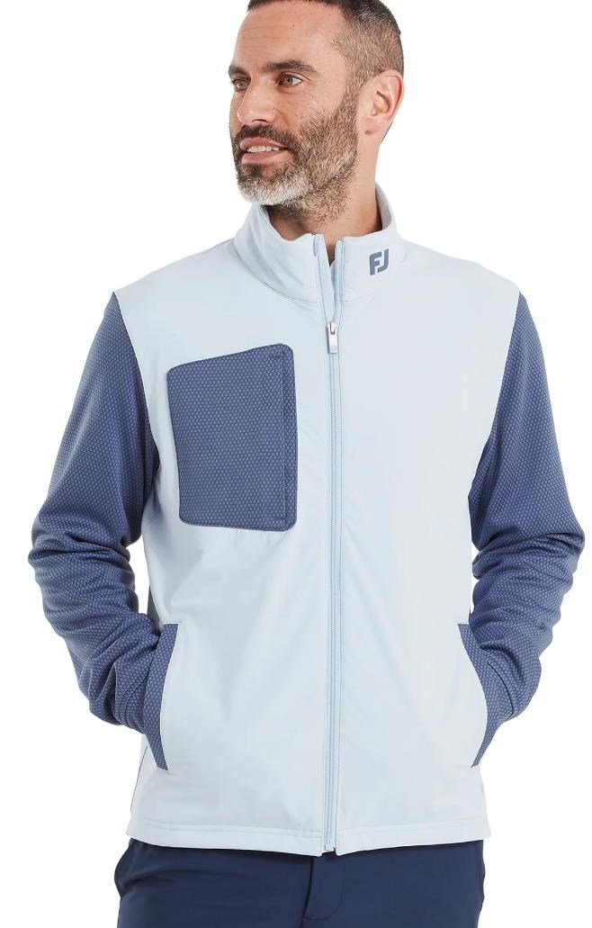 FootJoy ThermoSeries Hybrid men's jacket, mist/midnight