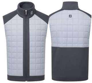 FootJoy ThermoSeries Lightweight Insulated men's vest, charcoal/grey