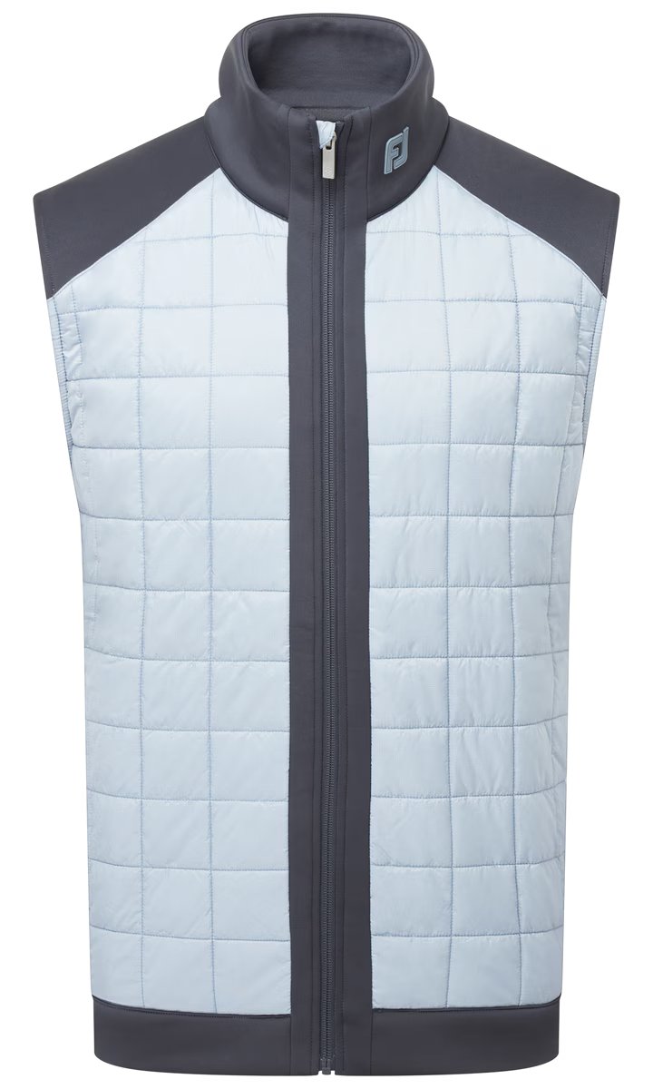 FootJoy ThermoSeries Lightweight Insulated men's vest, charcoal/grey