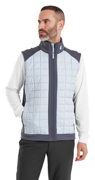 FootJoy ThermoSeries Lightweight Insulated men's vest, charcoal/grey