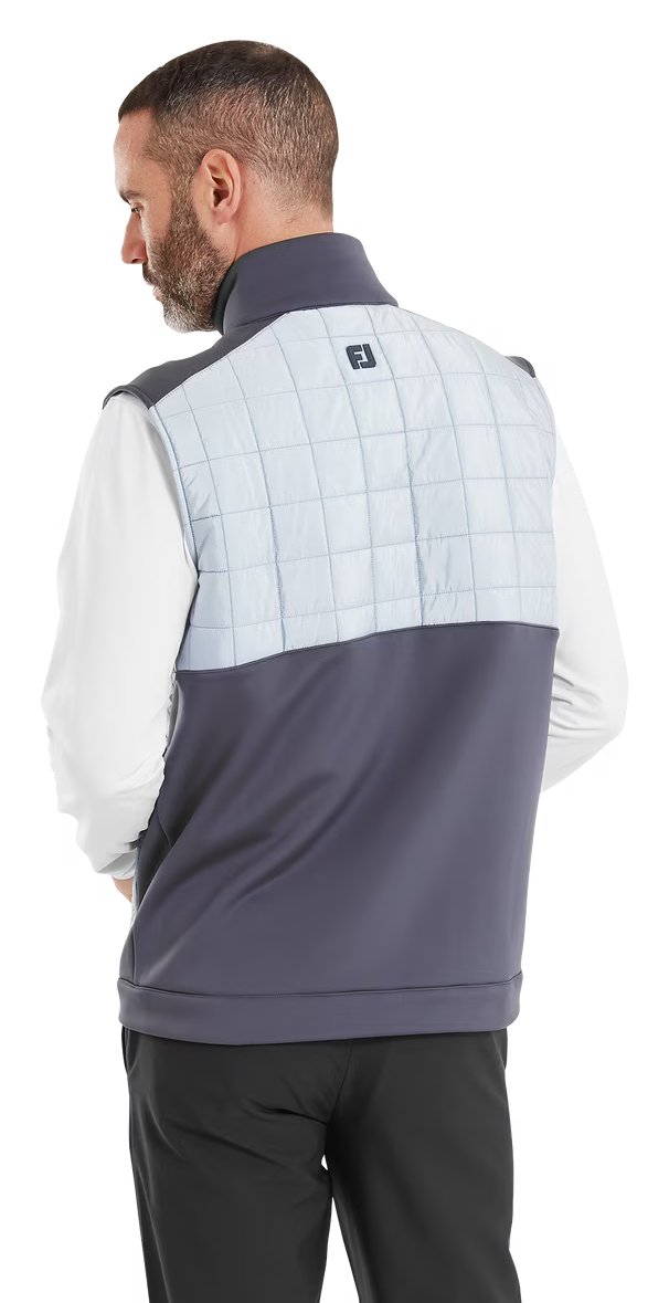 FootJoy ThermoSeries Lightweight Insulated men's vest, charcoal/grey