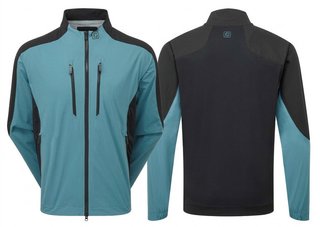 FootJoy Hydro Innovation Arcus men's jacket, black/strom/flame