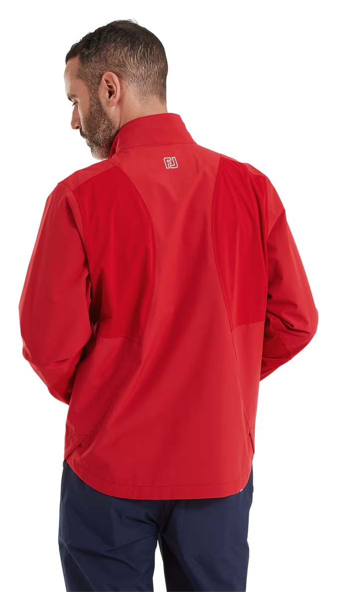 FootJoy HydroLite X men's jacket, bright red