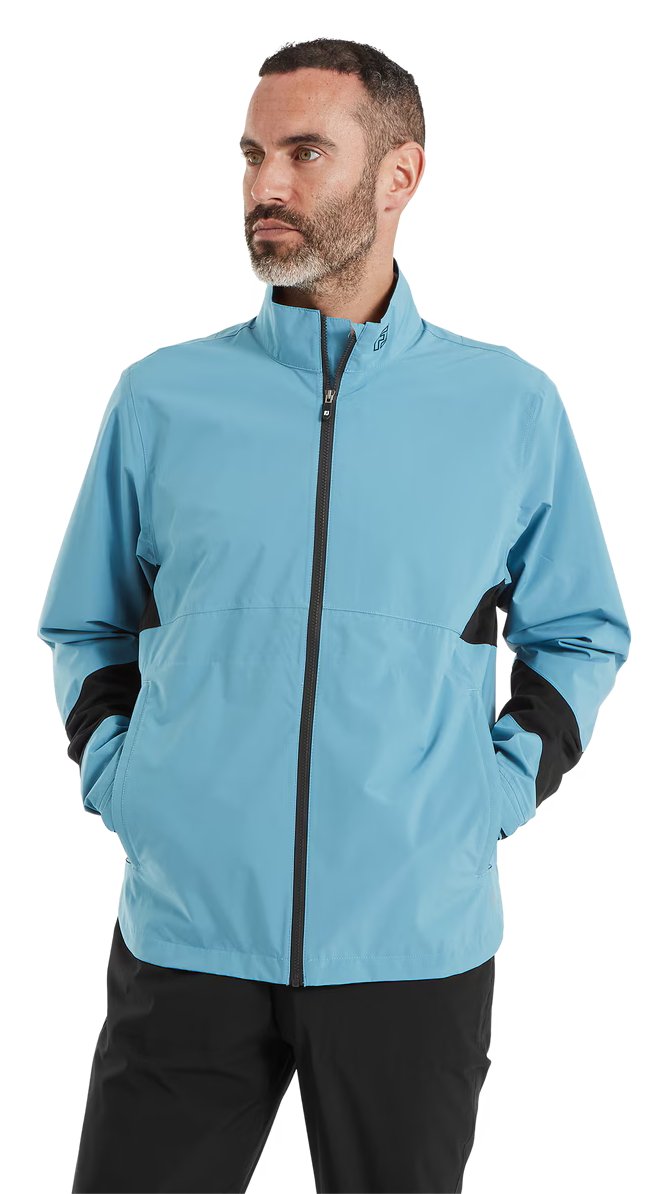FootJoy HydroLite X mens jacket, storm/black/black zipper