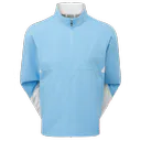 FootJoy HydroLite X men's jacket, mid blue/oyster grey