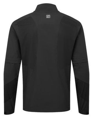 FootJoy HydroLite X Short Sleeve men's rain shirt, black