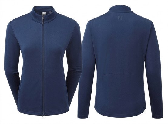 FootJoy ThermoSeries Full-Zip Midlayer women's sweater, navy