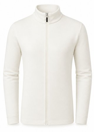 FootJoy ThermoSeries Full-Zip Midlayer women's sweater, off white