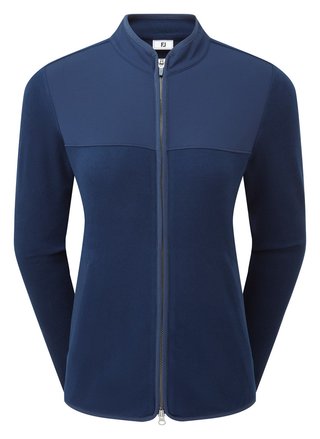FootJoy MicroFleece Full-Zip Midlayer ladies sweatshirt, navy