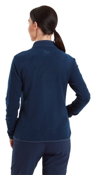 FootJoy MicroFleece Full-Zip Midlayer ladies sweatshirt, navy