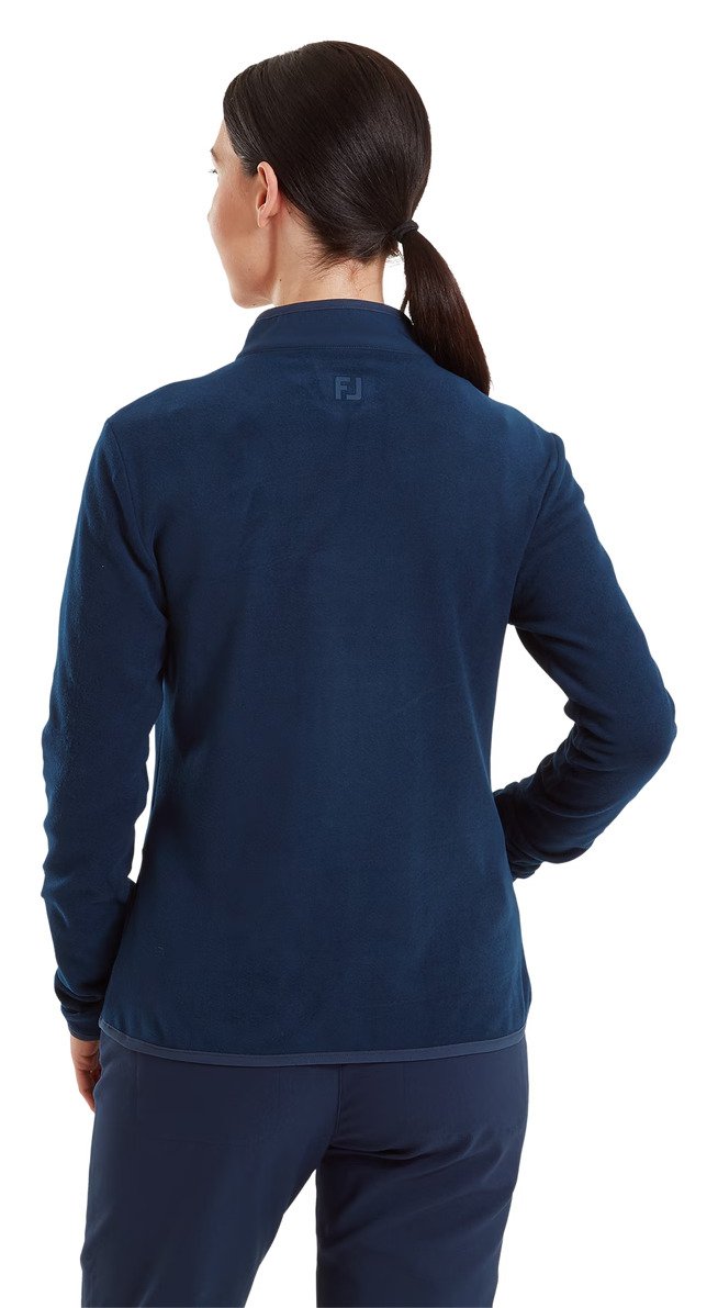 FootJoy MicroFleece Full-Zip Midlayer ladies sweatshirt, navy