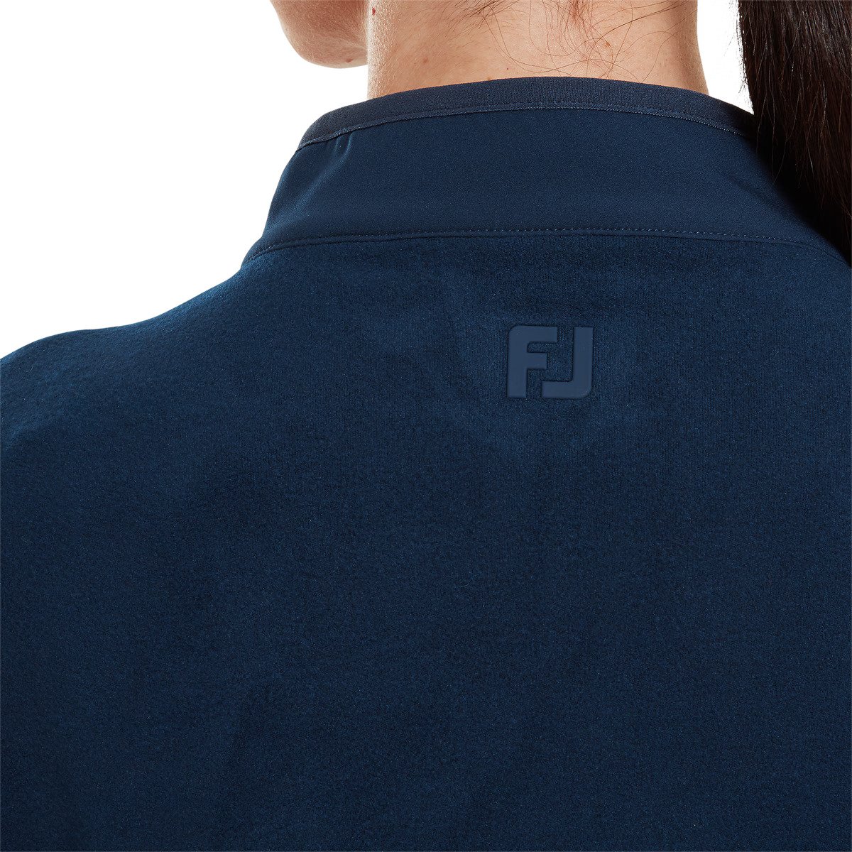 FootJoy MicroFleece Full-Zip Midlayer ladies sweatshirt, navy