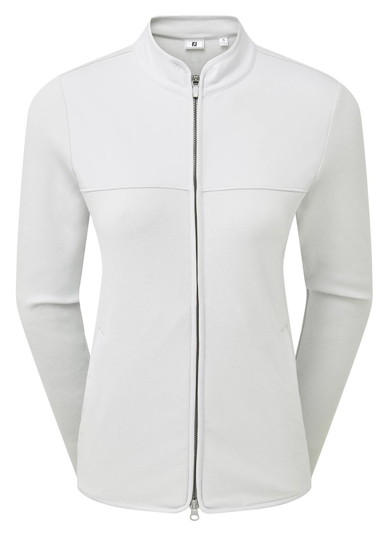 FootJoy MicroFleece Full-Zip Midlayer ladies sweatshirt, grey