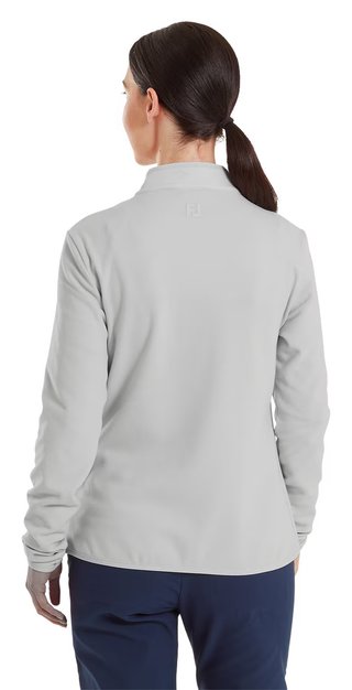 FootJoy MicroFleece Full-Zip Midlayer ladies sweatshirt, grey
