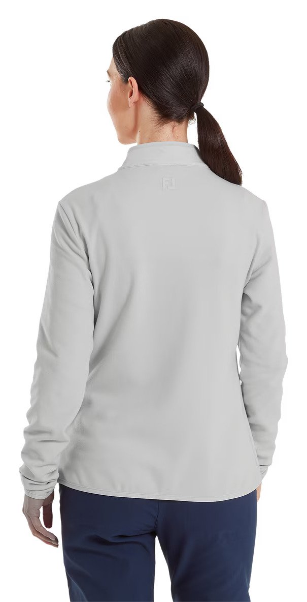 FootJoy MicroFleece Full-Zip Midlayer ladies sweatshirt, grey