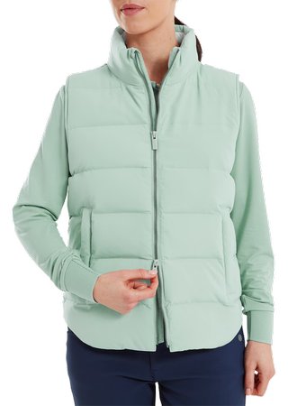 FootJoy ThermoSeries Insulated women's vest, eucalyptus