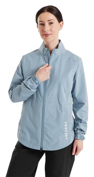FootJoy HydroLite X ladies jacket, winward blue/white dot