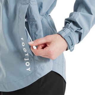 FootJoy HydroLite X ladies jacket, winward blue/white dot