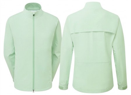 FootJoy HydroLite X ladies jacket, mint/white dot