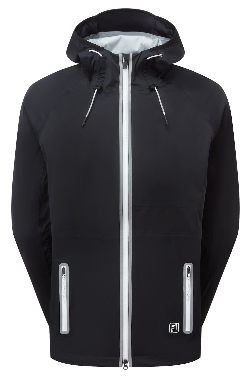 FootJoy HydroKnit women's jacket, Black / Grey / White